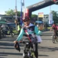 Peserta dari luar Sumbar ikut meramaikan Gowes Siti Nurbaya. (Foto: Pemko Padang)