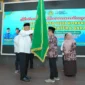 Gubernur Sumbar Mahyeldi Ansharullah melepas kafilah MTQ KORPRI Sumbar di Auditorium Gubernuran, Jumat (21/8/2026). (Foto: ADPSB)