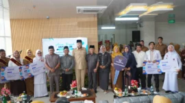 Wali Kota Padang Fadly Amran menghadiri peringatan HUT ke-26 RSUD dr. Rasidin Padang, Senin (31/8/2026). (Foto: Pemko Padang)