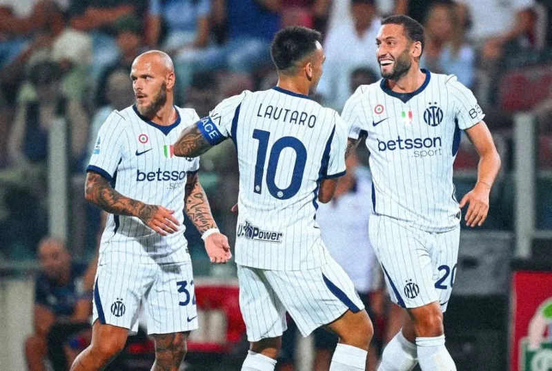 Hakan Calhanoglu membawa Inter Milan menang 1-0 atas Cagliari di Sardegna Arena, Senin (31/8/2026) dini hari WIB. (Foto: IG @inter)