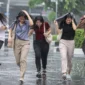 Ilustrasi hujan lebat. (Foto: AI Generated)