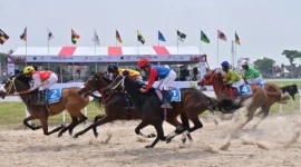 Kota Payakumbuh kembali dipercaya menjadi tuan rumah IHR Merdeka Cup 2026 di Lapangan Pacu Kuda Kubu Gadang, Minggu (23/8/2026). (Foto: MC Payakumbuh)