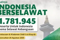 Gema Selawat Kebangsaan. (Foto: Kemenag)
