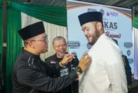 Wali Kota Padang Fadly Amran membuka Paskas se-Sumatera di Sungrilla Outbound Camp, Jumat malam (21/8/2026). (Foto: Pemko Padang)