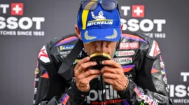 Jorge Martin menang Tissot Sprint MotoGP Inggris 2026 di Silverstone. (Foto: MotoGP.com)