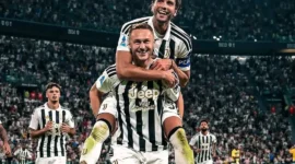 Juventus menang 2-0 atas Parma lewat gol Nico Gonzalez dan Teun Koopmeiners di Allianz Stadium, Minggu (30/8/2026) dinihari WIB. (Foto: IG @juventus)