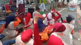 KSB Padang Selatan menggelar kegiatan dalam rangka memeriahkan HUT ke-81 Kemerdekaan RI di Batang Arau. (Foto: Ist) 