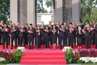 Bank Indonesia bersama ASPI meluncurkan Kartu Kredit Indonesia pada momentum HUT ke-81 Kemerdekaan RI. (Foto: BI)