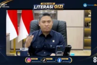 Kepala BGN Sudaryono saat Kick-off Literasi Gizi dan Keamanan Pangan bagi Guru. (Foto: Biro Hukum dan Humas BGN)