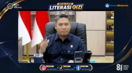 Kepala BGN Sudaryono saat Kick-off Literasi Gizi dan Keamanan Pangan bagi Guru. (Foto: Biro Hukum dan Humas BGN)