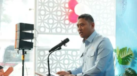 Kepala BGN, Sudaryono dalam konferensi pers. (Foto: Biro Hukum dan Humas BGN)