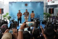 Kepala BGN Sudaryono dalam konferensi pers di Kantor BGN. (Foto: Biro Hukum dan Humas BGN)