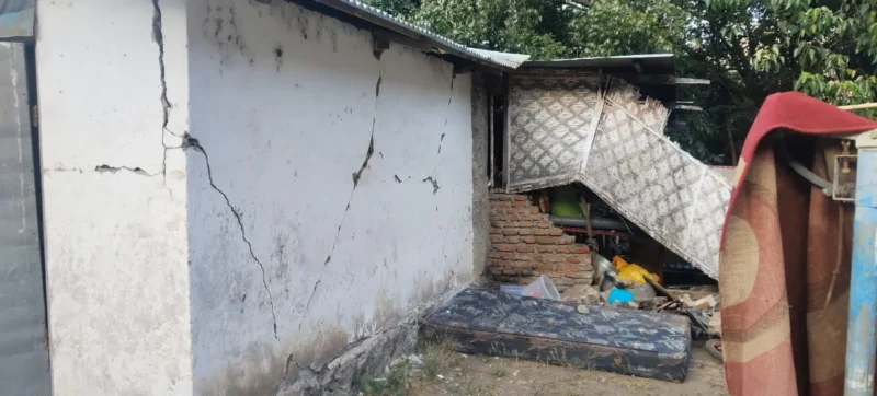 Kerusakan bangunan rumah warga yang terdampak gempa bumi M7,7 di Kabupaten Ende. (Foto: BPBD Kabupaten Ende)