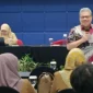 Ketua DPRD Sumbar Muhidi saat kegiatan peningkatan kompetensi guru se-Kota Padang, Senin (10/8/2026). (Foto: Ist)