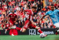 Liverpool vs Nottingham Forest berakhir 2-2 dalam laga di Anfield, Sabtu (29/8) malam WIB. (Foto: IG @liverpoolfc)
