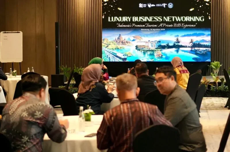 Kemenpar menggelar Luxury Business Networking di Bandung, Jumat (14/8/2026). (Foto: Kemenpar)