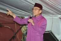Wakil Wali Kota Padang Maigus Nasir menghadiri Pesta Rakyat Kurao Raya di Jalan Jalur Dua Kurao Pagang, Kecamatan Nanggalo, Sabtu (29/8/2026). (Foto: Pemko Padang)