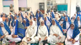 Majelis Taklim se-Kecamatan Lubuk Begalung menggelar Khatam Al-Quran di Masjid Al-Muttaqin, Kelurahan Pagambiran Ampalu Nan XX, Sabtu (22/8/2026). (Foto: Pemko Padang)