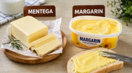 Ilustrasi mentega dan margarin. (Foto: AI Generate)