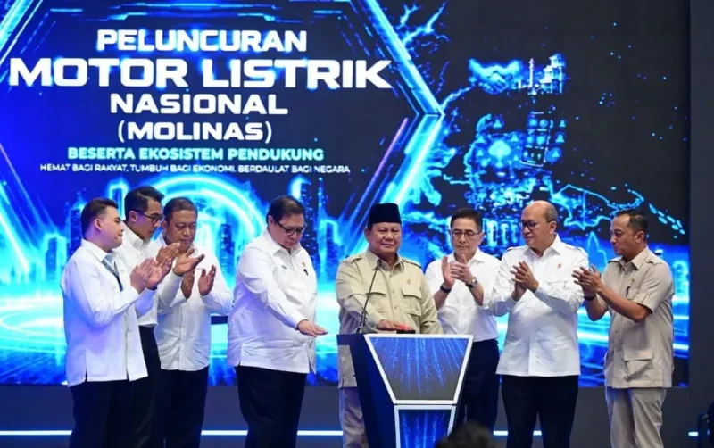 Presiden Prabowo Subianto meluncurkan MoLiNas di Cikarang, Kabupaten Bekasi, Jawa Barat, Kamis (13/08/2026). (Foto: BPMI Setpres)