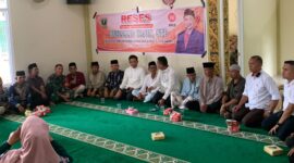Anggota DPRD Provinsi Sumbar Muhammad Yasin menggelar reses di Korong Kubu Alahan Kuranji, Nagari Sungai Sirah Kuranji Hulu, Kecamatan Sungai Geringging, Kabupaten Padang Pariaman, Kamis (20/8/2026). (Foto: Ist)