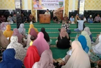 Ketua DPRD Sumbar Muhidi saat menggelar reses di Masjid Ar Raudah, Kelurahan Alai Parak Kopi, Kamis (20/8/2026). (Foto: Ist)