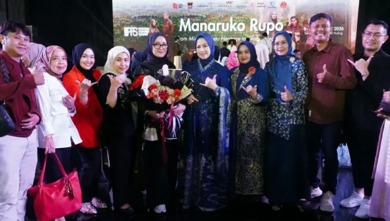 Penutupan Padang Fashion Summit (PFS) di ZHM Premiere Hotel, Senin malam (10/8/2026). (Foto: Pemko Padang)