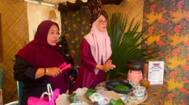 Padang Gastronomy Market menghadirkan beragam kuliner tradisional. (Foto: Pemko Padang)