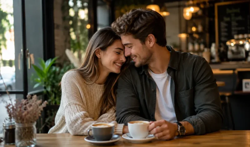 Ilustrasi pasangan romantis. (Foto: AI Generate)
