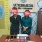 Satresnarkoba Polres Pariaman mengamankan pasutri yang diduga terlibat dalam peredaran narkotika di Kota Pariaman. (Foto: Humas Polda Sumbar)