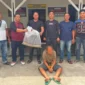 Pelaku saat diamankan Tim Opsnal Satreskrim Polres Pasbar. (Foto: Humas Polres Pasbar)
