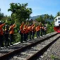 Sebanyak 27.432 pelanggan menggunakan kereta api di Sumbar saat libur HUT ke-81 RI. (Foto: PT KAI Divre II Sumbar)