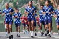 Pemain Semen Padang FC saat latihan. (Foto: IG @semenpadangfcid)