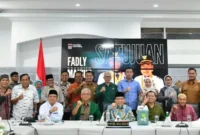 Wakil Wali Kota Padang Maigus Nasir bersama jajaran DPD APPMBGI Sumbar di Gedung Putih Rumah Dinas Wali Kota, Selasa (4/8/2026). (Foto: Pemko Padang)