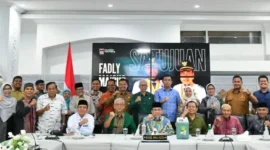 Wakil Wali Kota Padang Maigus Nasir bersama jajaran DPD APPMBGI Sumbar di Gedung Putih Rumah Dinas Wali Kota, Selasa (4/8/2026). (Foto: Pemko Padang)