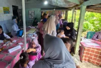 Penanganan stunting di Puskesmas Anak Air. (Foto: Pemko Padang)