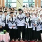 Wali Kota Padang Fadly Amran menghadiri Pengukuhan Pengurus PGRI Kota Padang Masa Bakti XXIII 2025-2030 di Bagindo Aziz Chan Youth Center, Rabu (26/8/2026). (Foto: Pemko Padang)