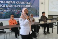 Dinas Perikanan dan Pangan Padang menggelar kegiatan peningkatan kapasitas pelaku usaha kelautan dan perikanan di kawasan Kampung Nelayan Merah Putih, Padang Sarai, Rabu (12/8/2026). (Foto: Pemko Padang)
