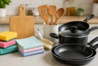 Ilustrasi peralatan dapur. (Foto: AI Generated)