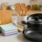 Ilustrasi peralatan dapur. (Foto: AI Generated)