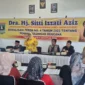 Anggota Komisi IV DPRD Sumbar, Sitti Izzati Aziz saat sosialisasi Perda Sumbar Nomor 4 Tahun 2023 tentang Penanggulangan Bencana, Minggu (9/8/2026). (Foto: Ist)
