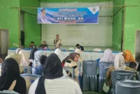 Anggota DPRD Provinsi Sumbar, Ali Muda, SH, saat menyosialisasikan Perda Sumbar Nomor 8 Tahun 2021 tentang Pemberdayaan Masyarakat dan Pemerintahan Nagari. (Foto: Ist)