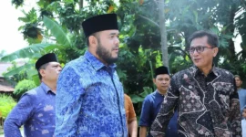 Wali Kota Padang Fadly Amran meresmikan Musala An Nur di Batang Kabung di RT 03 RW 02, Kelurahan Batang Kabung Ganting, Koto Tangah, Minggu (30/8/2026). (Foto: Pemko Padang)
