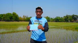 Petani asal Kerawang mendapat undangan dari Presiden Prabowo Subianto untuk menghadiri upacara HUT ke-81 Kemerdekaan RI di Istana Merdeka. (Foto: BPMI Setpres)