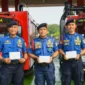 Petugas Damkar DKI Jakarta mendapat undangan untuk menghadiri upacara peringatan HUT ke-81 Kemerdekaan RI di Istana Merdeka. (Foto: BPMI Setpres)