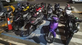 Polresta Padang mengamankan 20 sepeda motor dalam KRYD pada Sabtu malam hingga Minggu dini hari, 8–9 Agustus 2026. (Foto: Polda Sumbar)