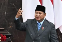 Presiden Prabowo saat menyampaikan Keterangan Pemerintah atas RUU tentang APBN Tahun Anggaran 2027. (Foto: BPMI Setpres)