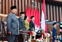 Presiden Prabowo menghadiri Sidang Tahunan MPR RI serta Sidang Bersama DPR RI dan DPD RI di Gedung Nusantara MPR/DPR/DPD RI, Jakarta, Jumat (14/8/2026). (Foto: BPMI Setpres)