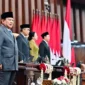 Presiden Prabowo menghadiri Sidang Tahunan MPR RI serta Sidang Bersama DPR RI dan DPD RI di Gedung Nusantara MPR/DPR/DPD RI, Jakarta, Jumat (14/8/2026). (Foto: BPMI Setpres)