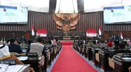 Presiden Prabowo saat Sidang Tahunan MPR RI serta Sidang Bersama DPR RI dan DPD RI di Gedung Nusantara MPR/DPR/DPD RI, Jakarta, Jumat (14/8/2026).